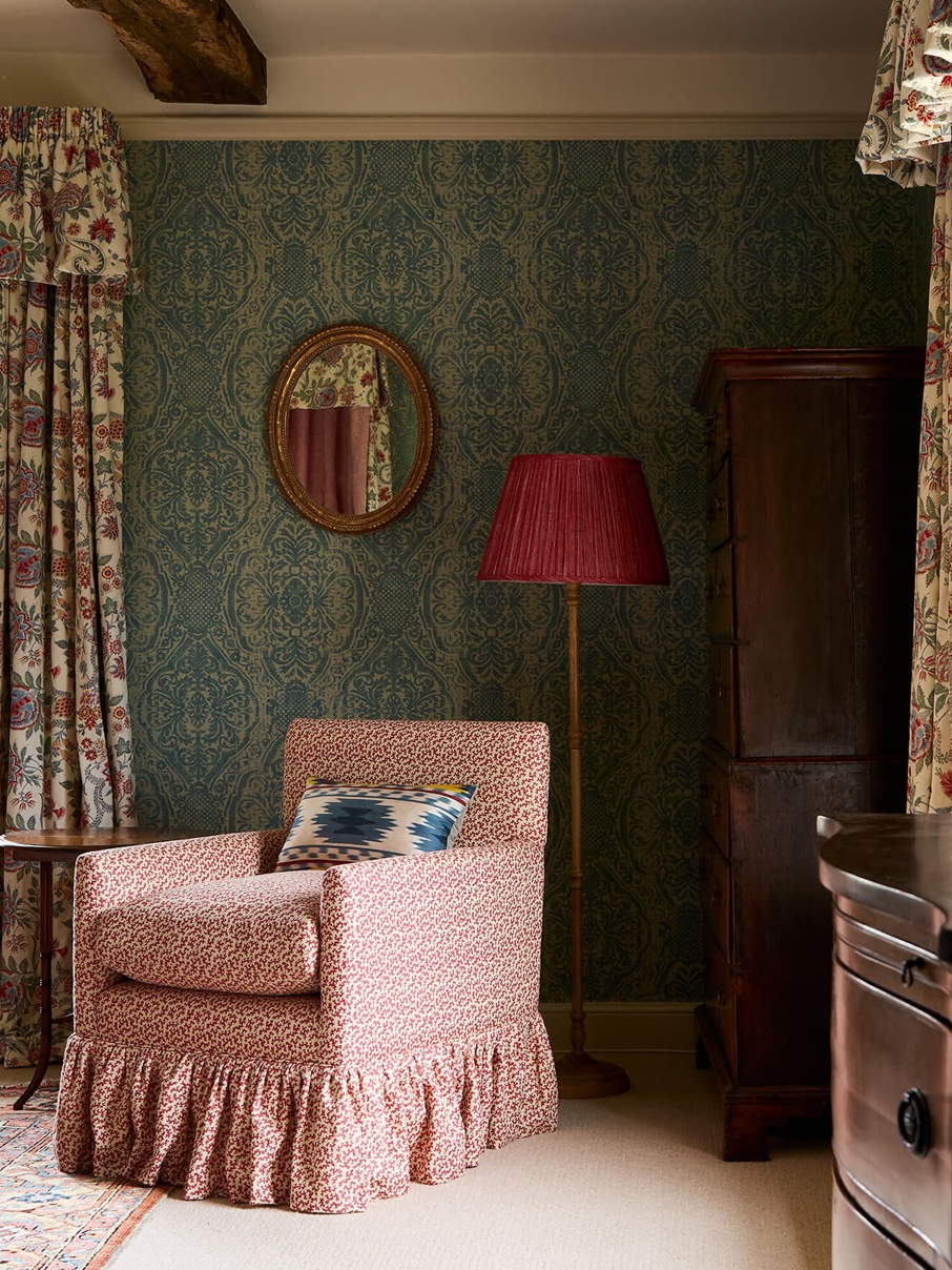 English Country Bedroom by Emma Sherlock