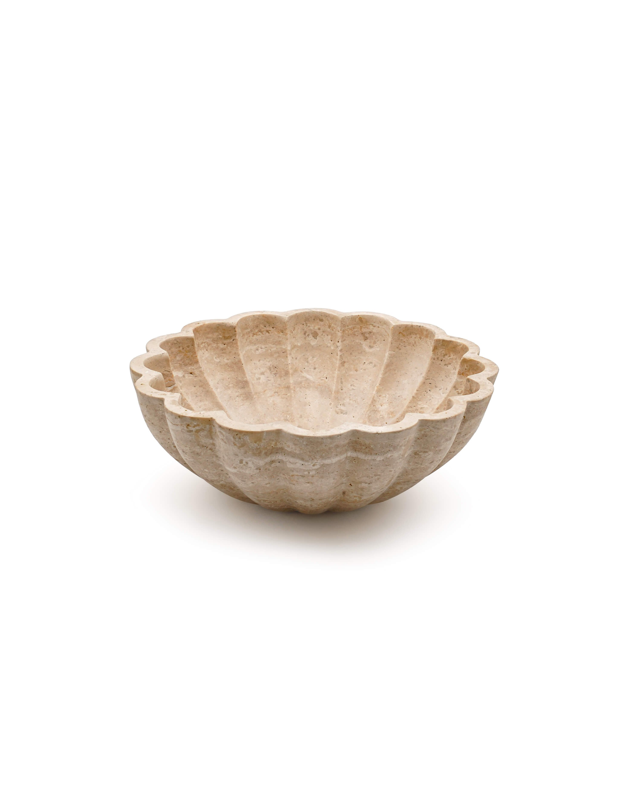 Eternity Modern Fiora Travertine Bowl