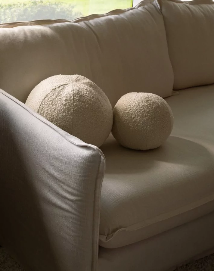 Eternity Modern Ollie Ball Pillow