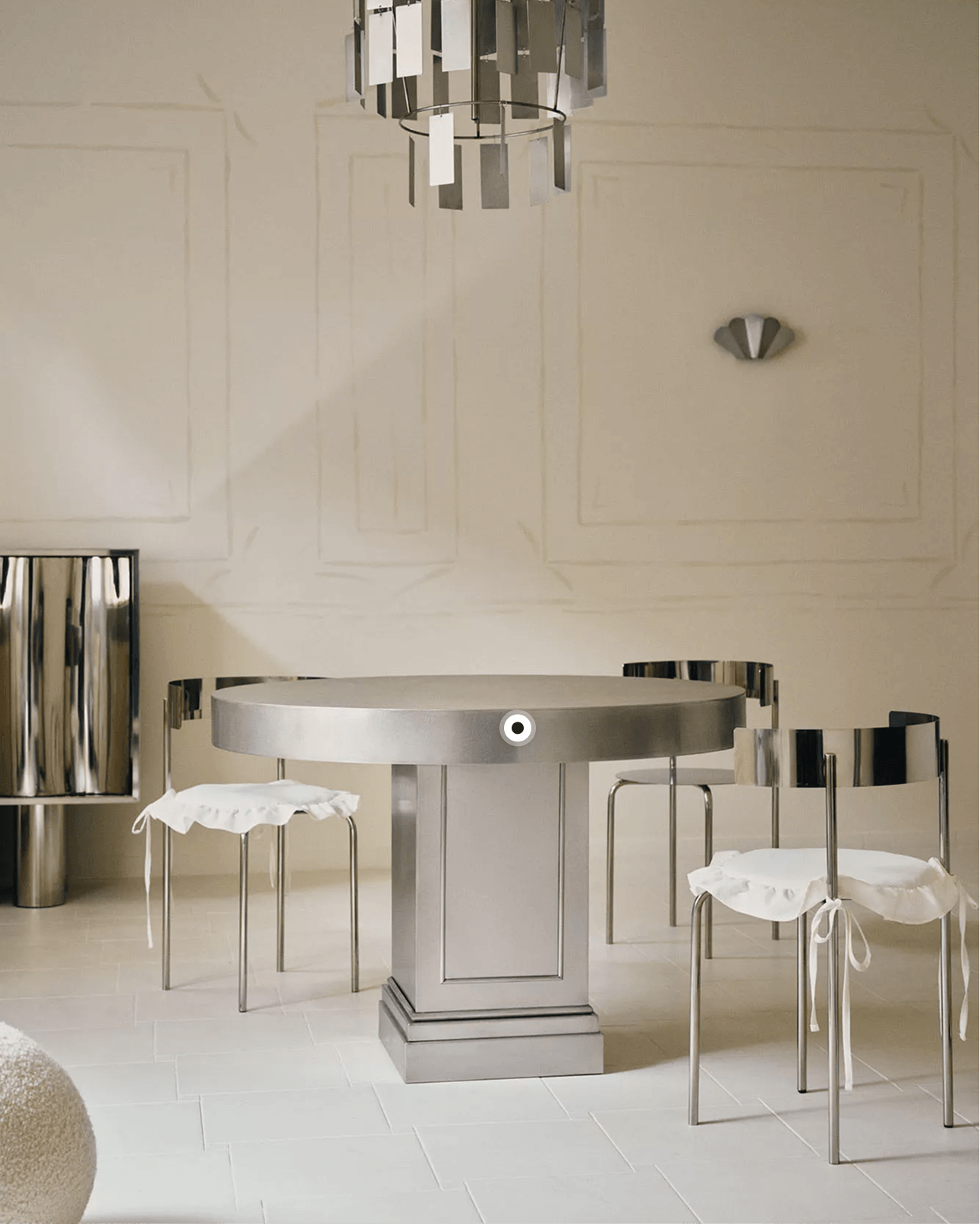 Cufflink Dining Table by Dusty Deco