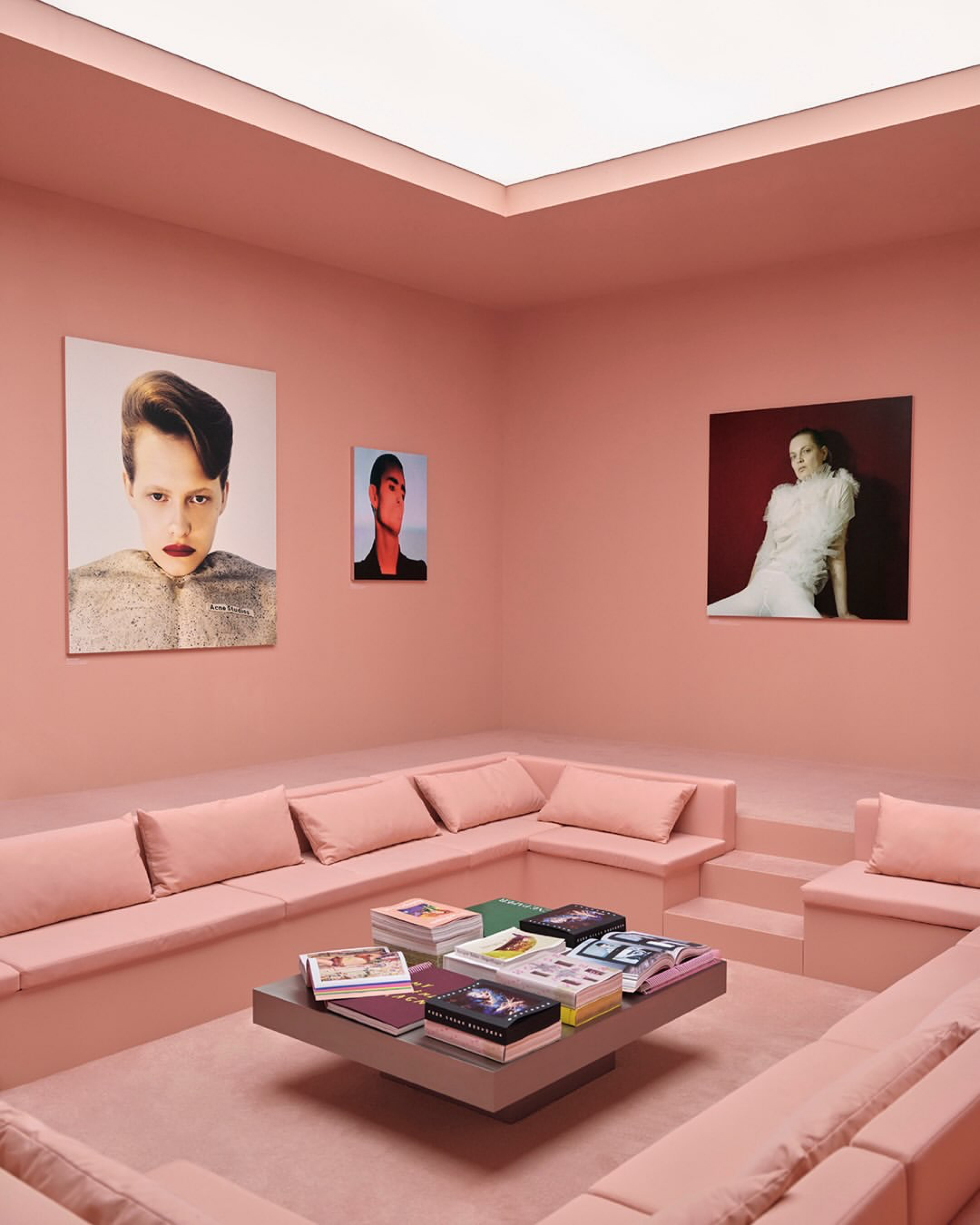 A chalky matt wall in a north-facing sitting room
