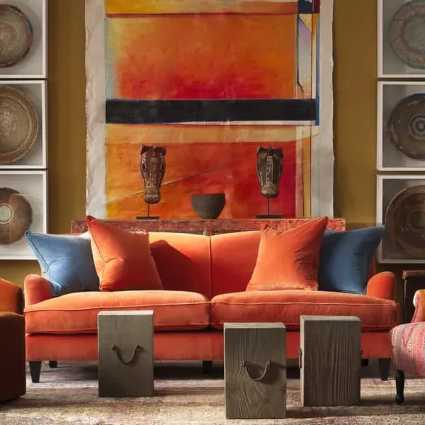 2-Seater Custom Sofa - Clara Design image