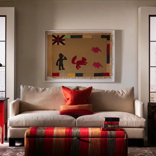 2-Seater Custom Sofa - Upholstered