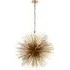 20-Bulb Pendant Light Extended Spindles - Gild, Metal