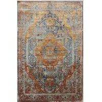 200cm x 290cm Persian Rug - Rose Gold