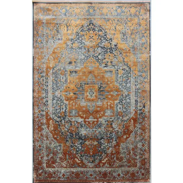 200cm x 290cm Persian Rug - Rose Gold