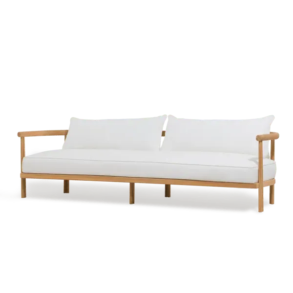 3-Seater Cove Sofa - Natural, Teak image