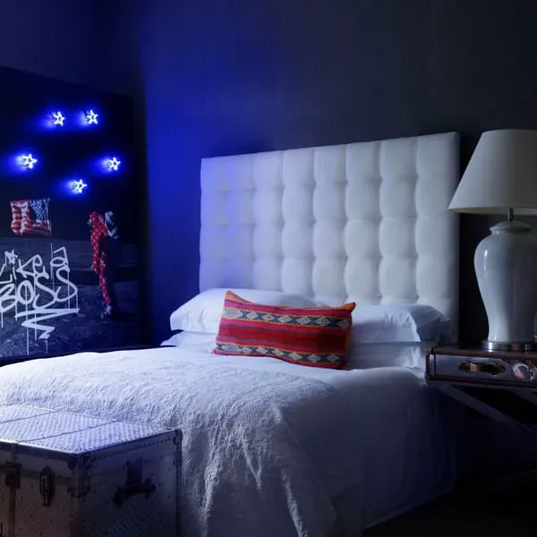 3ft Quilted Headboard with Button Detail - Upholstered image