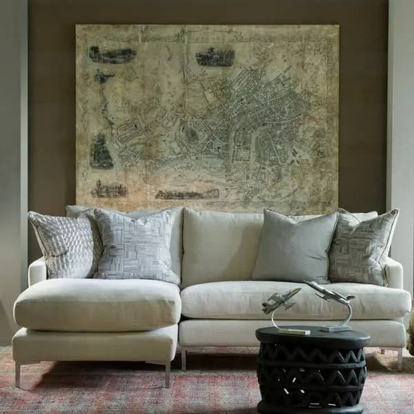 4-Seater Corner Sofa RHF - Custom Fabric