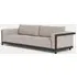 4-Seater Outdoor Sofa with Cushions - Bronze