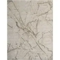 5' x 8' Abstract Mountain Rug - Multicolor, Wool