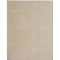 5' x 8' Diamond Pattern Rug - Cream, Viscose
