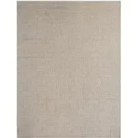 5' x 8' Geometric Rug - Ivory, Viscose Wool