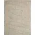 5' x 8' Tufted Rug with Ridges - Natural, Wool