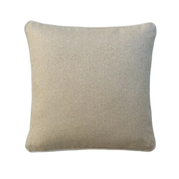 55cm Cushion with Feather Fill - Limone, Cotton