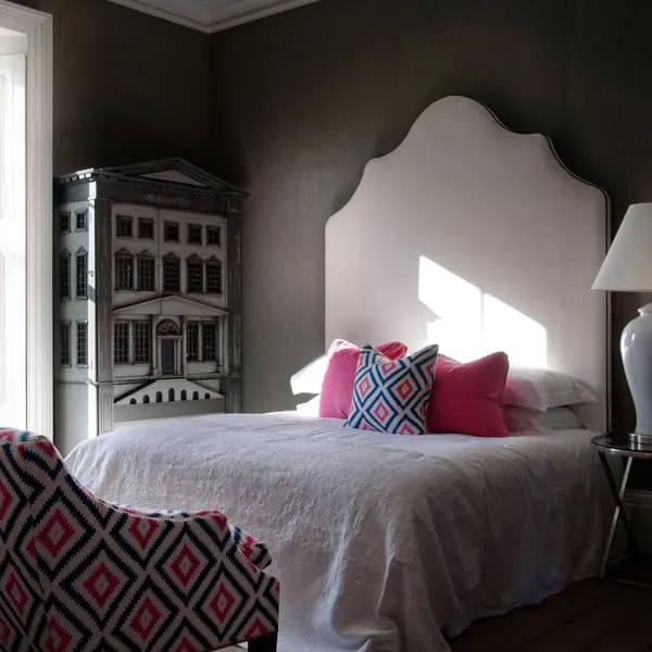5ft Jonty Curved Headboard - Custom, Upholstered image