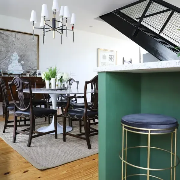 9-Light Large Chandelier - Aged Old Bronze, Metal