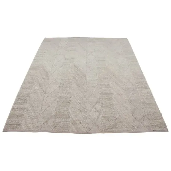 9' x 12' Braided Rug - Natural, Jute Cotton