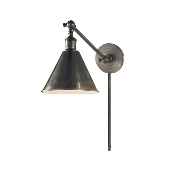 Adjustable Wall Light - Bronze, Metal image