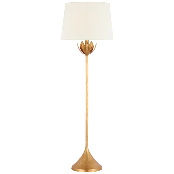 Alberto Floor Lamp - Gold, Antique Gold Leaf image