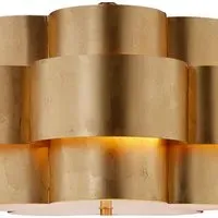 Arabelle Floral Chandelier - Gild, Metal