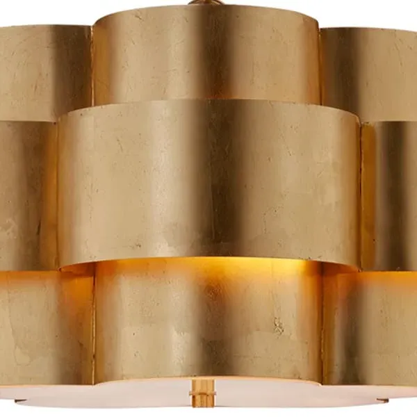 Arabelle Floral Chandelier - Gild, Metal image