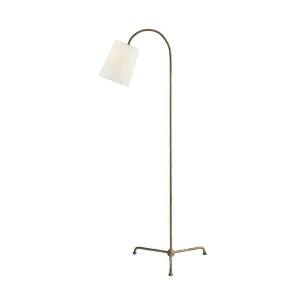 Arched Floor Lamp - Gilded, Iron image