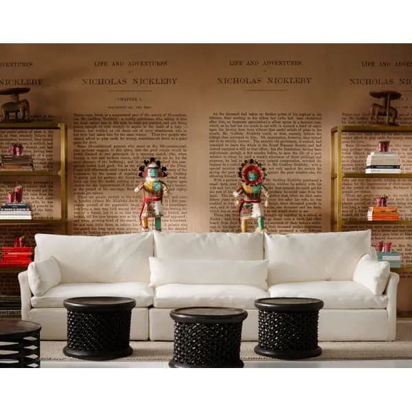 Armless Sectional Sofa - Custom Upholstery image