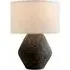 Artifact Table Lamp - Lava Textural Design