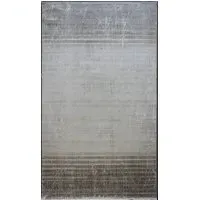Asiya Persian Rug 200x290cm - Grey Stripe, Luxury