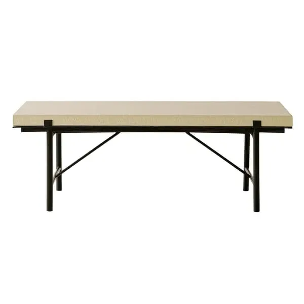 Aurora Coffee Table - Cream, Linen
