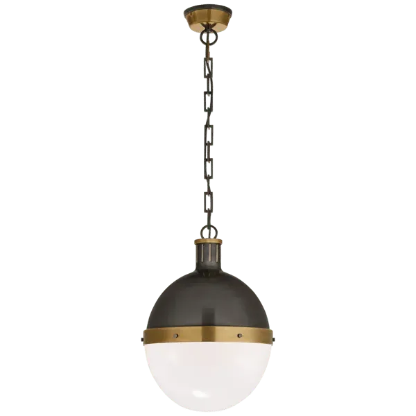Ball Pendant Light Large - Bronze, Glass