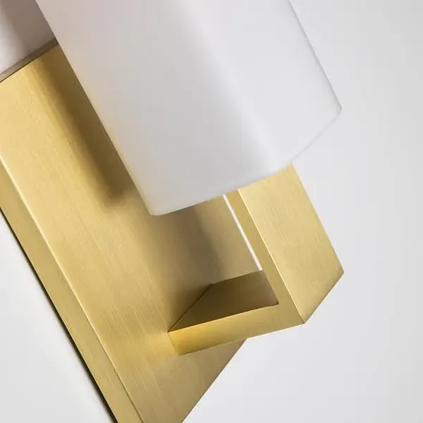Bathroom Wall Light - Aged Brass