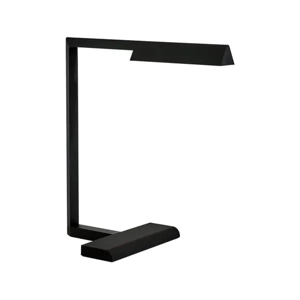 Bauhaus Table Lamp with Touch Dimmer - Black, Metal