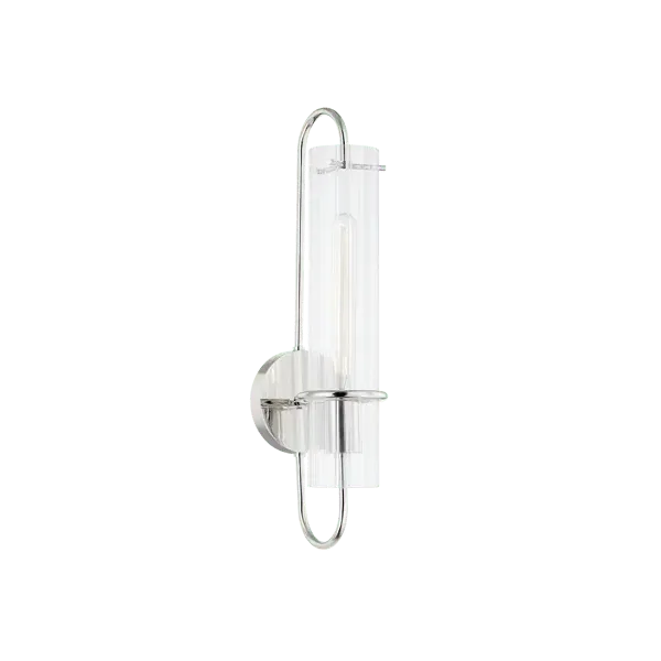 Beck Wall Light Sconce - Polished Nickel image