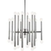 Beckman Chandelier - Polished Nickel, Steel
