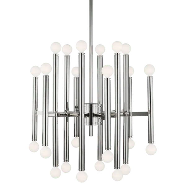 Beckman Chandelier - Polished Nickel, Steel image