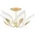 Blossom Pendant Flush Mount Light - Gold, Glass