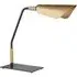 Bowery Table Lamp with Linen Shade - Black, Bronze