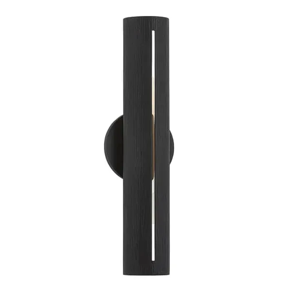 Brandon Wall Light - Black, Textured Metal image