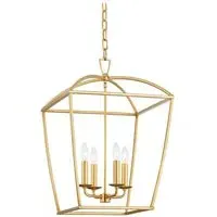 Briony Pendant Light - Gold Leaf, Metal