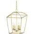 Briony Pendant Light - Gold Leaf, Metal