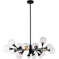 Brooklyn Ceiling Light Chandelier - Black