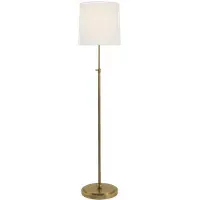 Bryant Floor Lamp - Brass, Paper