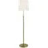 Bryant Floor Lamp - Brass, Paper