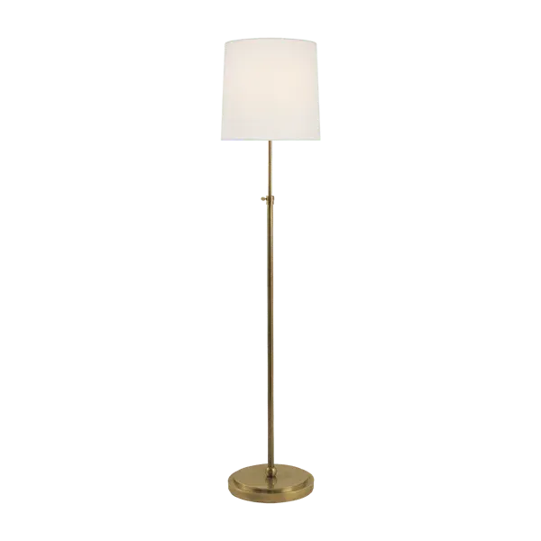 Bryant Floor Lamp - Brass, Paper image