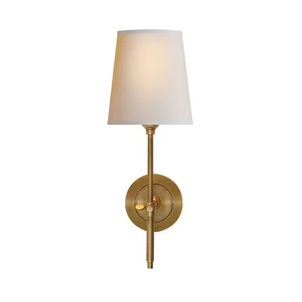 Bryant Small Wall Light - Brass, Metal image