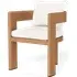 Caicos Outdoor Dining Chair with Arms - Teak