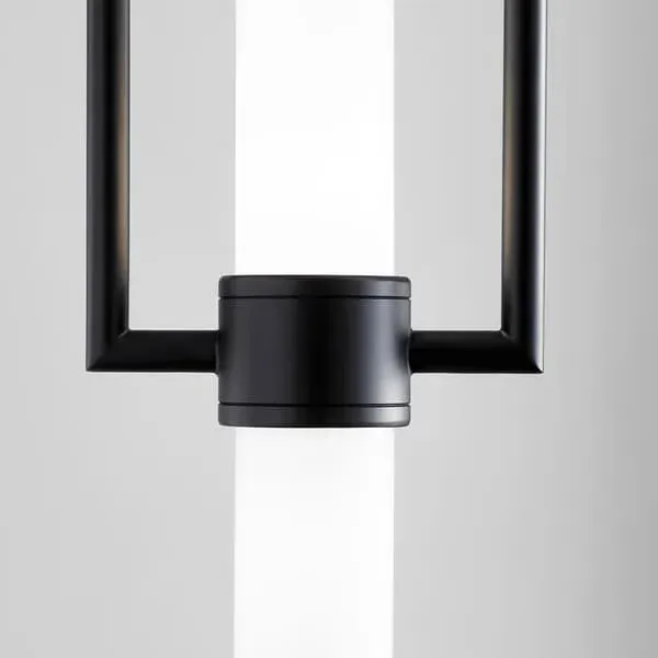 Calumn Arched Pendant Light - Nightshade Black, Metal