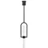 Calumn Arched Pendant Light - Nightshade Black, Metal